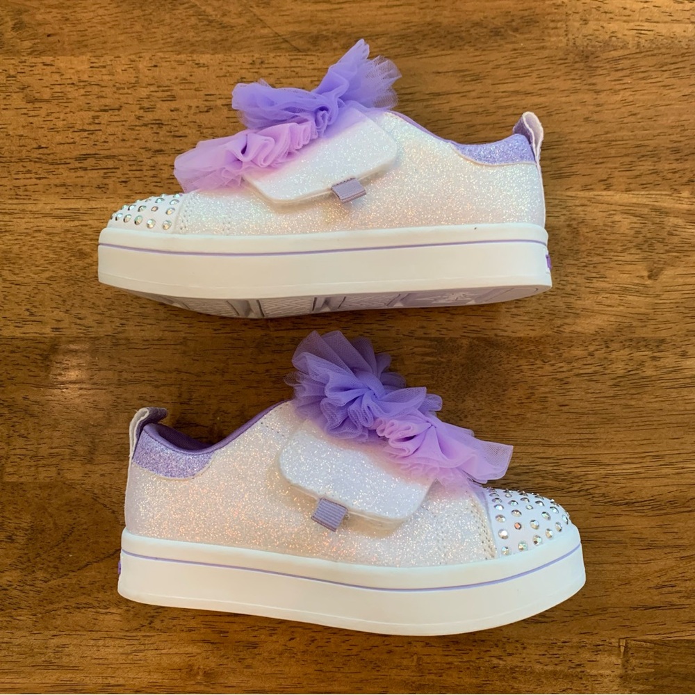 Skechers Kids Twinkle Toes Twinkle-Light Shoe; Size 10